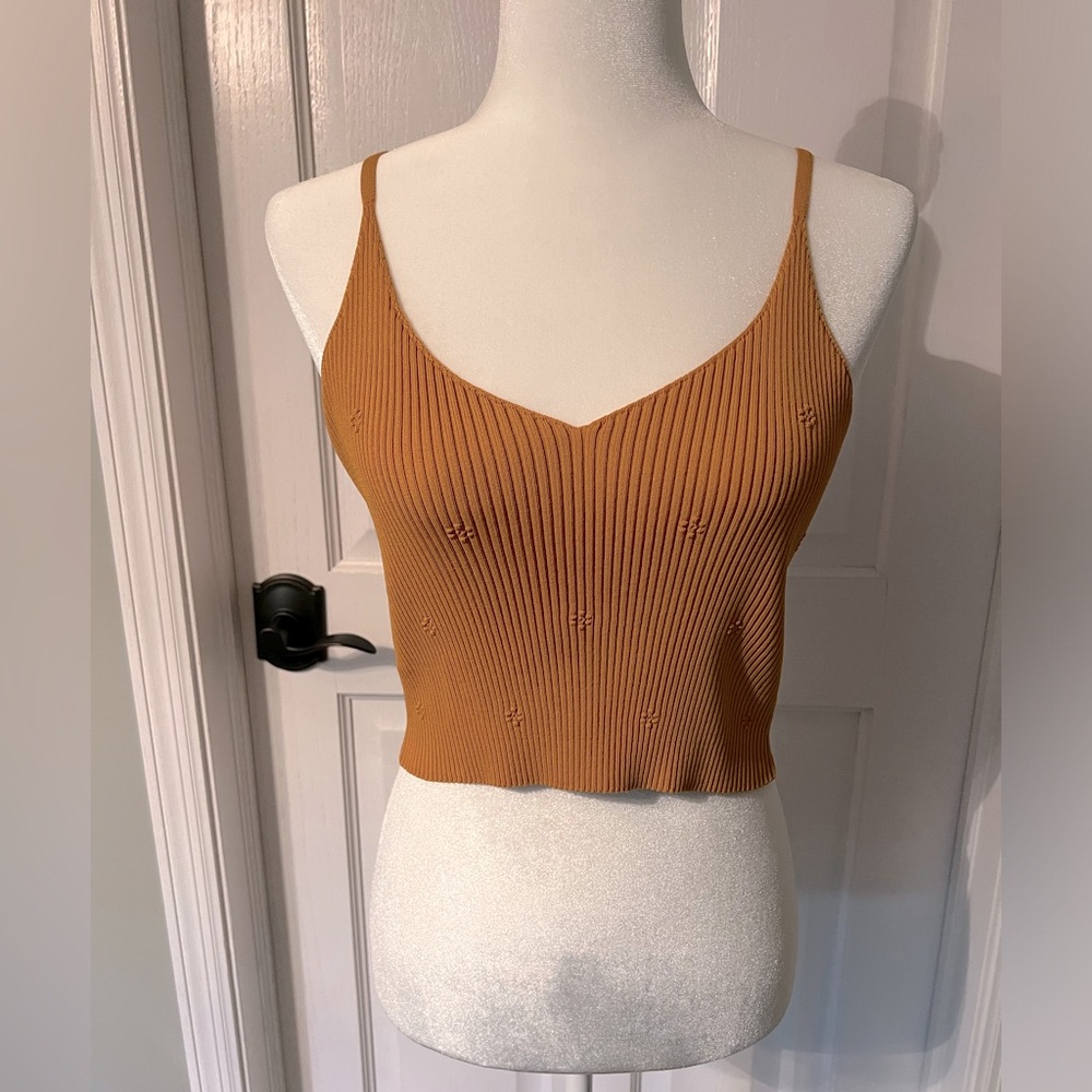 🎉BOGO Mittoshop Sweater Cropped Tank-Size Medium